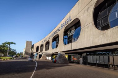 Brasilia, Brezilya - 28 Ağustos 2018: Centro kültürel Banco yapmak Brasil - Ccbb - banka, Brezilya Kültür Merkezi - Brasilia, Distrito Federal, Brezilya