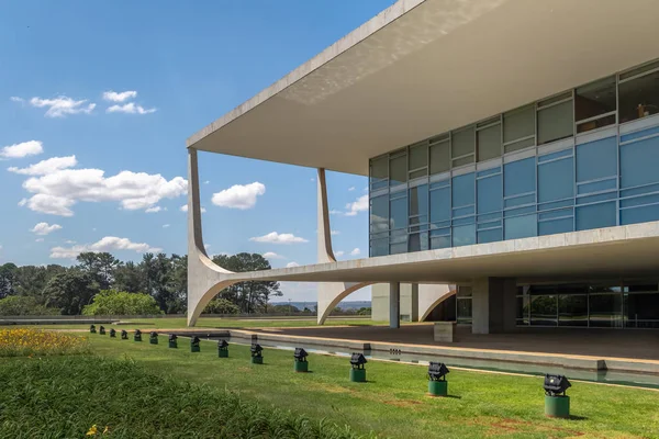 Brasilia Brezilya Ağustos 2018 Planalto Sarayı Resmi Işyeri Brezilya Cumhurbaşkanı — Stok fotoğraf