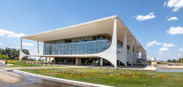 Brasilia Brazylia Sierpień 2018 Planalto Palace Oficjalne Stanowisko Pracy Brazylijskiego — Zdjęcie stockowe
