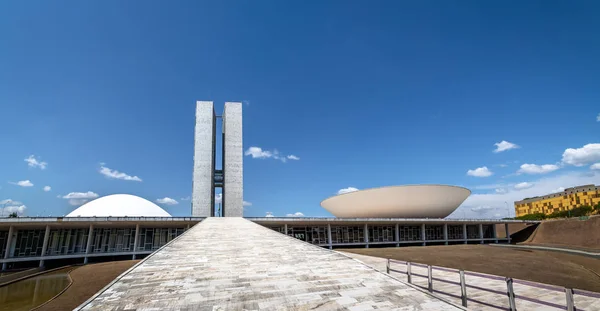 Brasilia Brasil Aug 2018 Бразильський Національний Конгрес Brasilia Distrito Federal — стокове фото