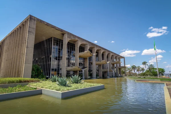 Brasilien Brasilien August 2018 Justizpalast Brasilien Distrito Federal Brasilien — Stockfoto