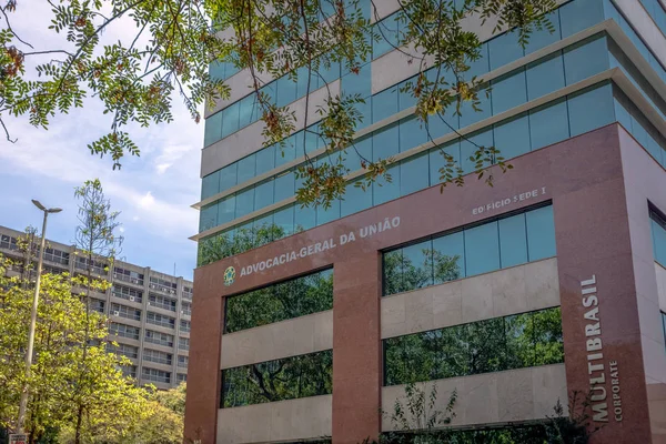 Brasilia Brazil Aug 2018 Office Federal Attorney Advocacia Geral Uniao — Stock Photo, Image