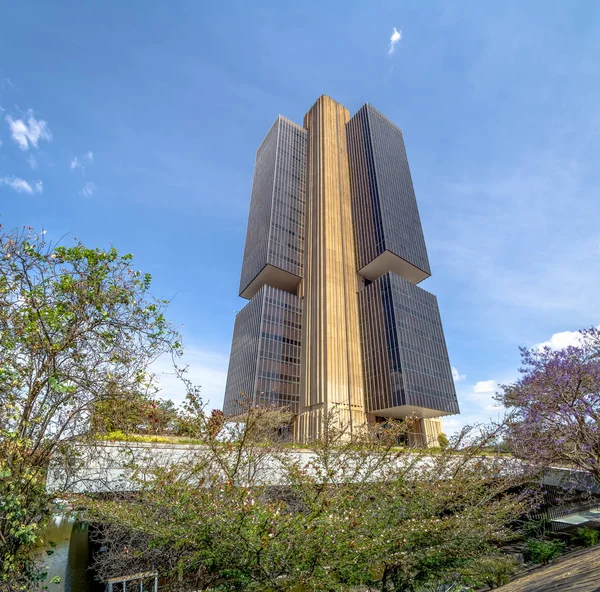 Brasilia Brazil Aug 2018 Central Bank Brasilien Högkvarter Byggnaden Brasilia — Stockfoto