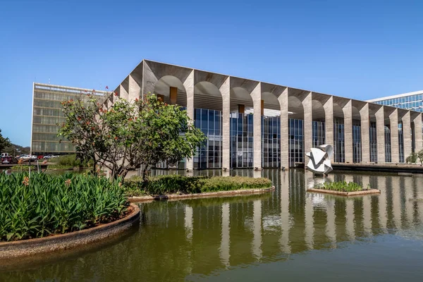 Brasilia Brazílie Srpna 2018 Itamaraty Palace Brasilia Distrito Federal Brazílie — Stock fotografie