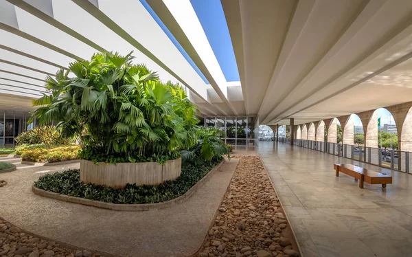 Brasília Brasil Ago 2018 Terraço Jardins Palácio Itamaraty Brasília Distrito — Fotografia de Stock