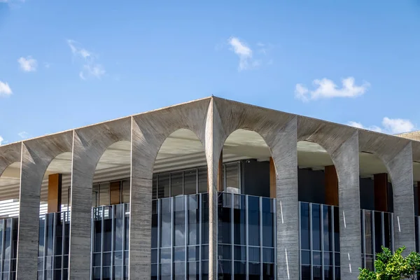 Brasilia Brasil Agosto 2018 Detalle Del Palacio Itamaraty Brasilia Distrito — Foto de Stock