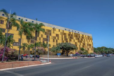 Brasilia, Brazil - Aug 24, 2018: Chamber of Deputies Annex IV with most of deputies offices - Brasilia, Distrito Federal, Brazil