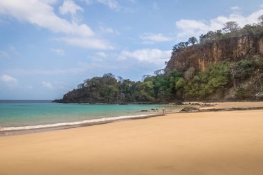 Fernando De Noronha - 4 Ekim 2017 Praia do Sancho Beach - Fernando de Noronha, Pernambuco, Brezilya