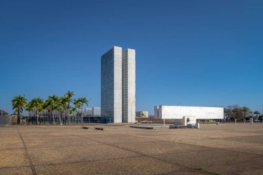 Three Powers Plaza (Praca dos Tres Poderes) - Brasilia, Distrito Federal, Brezilya