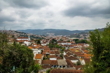 Mariana City - Minas Gerais, Brezilya havadan görünümü