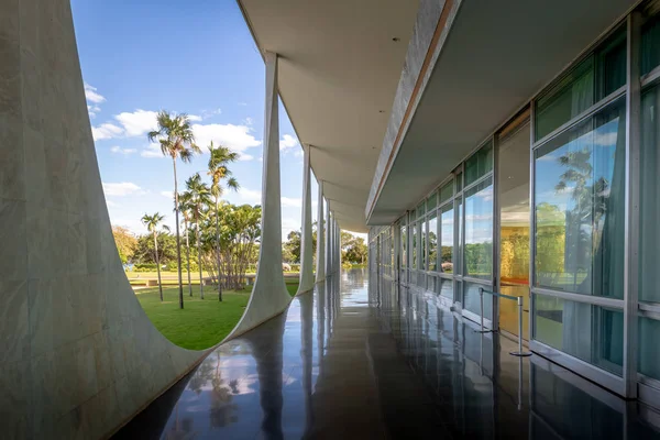 Brasília Brasil Ago 2018 Palácio Alvorada Residência Oficial Presidente Brasil — Fotografia de Stock