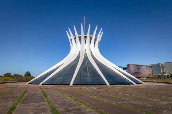 Brasilia Brasile Agosto 2018 Cattedrale Brasilia Brasilia Brasile — Foto Stock