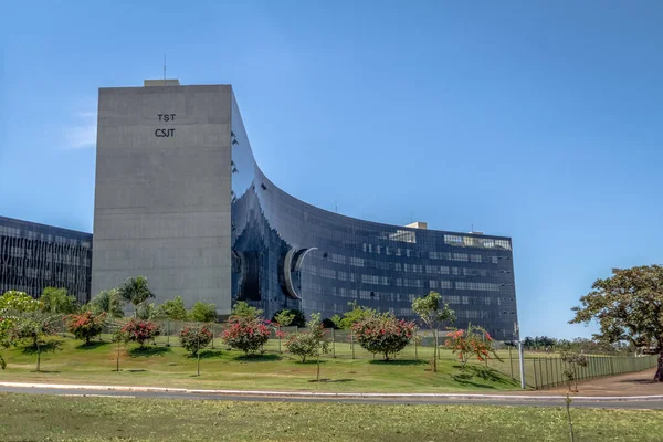Brasilia Brazylia Sierpnia 2018 Wyższy Sąd Pracy Tribunal Superior Trabalho — Zdjęcie stockowe