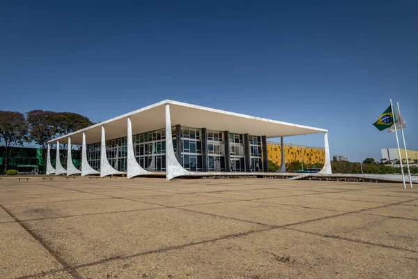 Brasilien Brasilien August 2018 Brasiliens Oberster Gerichtshof Supremo Tribunal Federal — Stockfoto