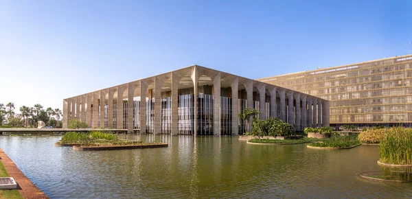 Brasilia Brasil Aug 2018 Itamaraty Palace Brasilia Distrito Federal Brazil — Zdjęcie stockowe