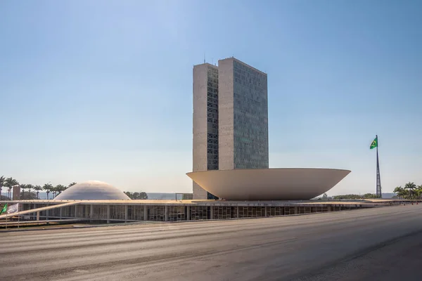 Brasilia, Brezilya - 26 Ağustos 2018 - Brezilya Ulusal Kongresi - Brasilia, Distrito Federal, Brezilya