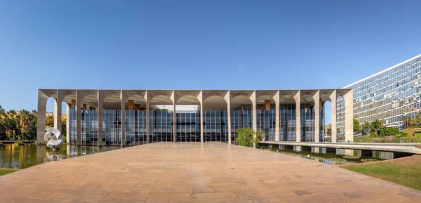 Brasilia Brasil Aug 2018 Itamaraty Palace Brasilia Distrito Federal Brazil — Zdjęcie stockowe
