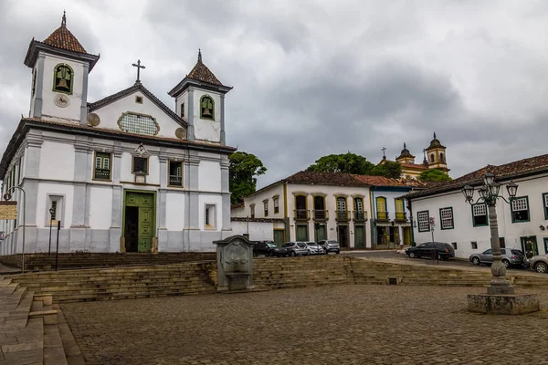 Catedral Plaza Mariana Minas Gerais Brasil —  Fotos de Stock