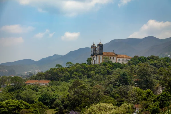Sao Francisco Paula Church Ouro Preto Minas Gerais Brazília — Stock Fotó
