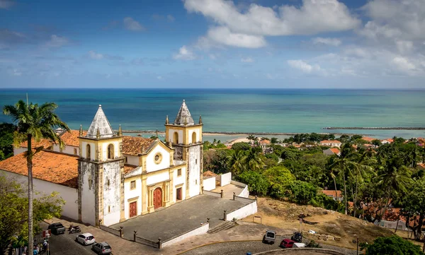 High View Olinda Cathedral Pernambuco Brazil — Stock Photo, Image