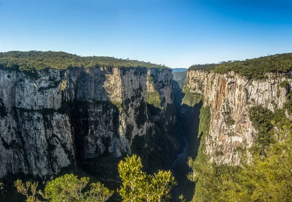 Itaimbezinho Canyon Aparados Serra Nationalpark Cambara Sul Rio Grande Sul — Stockfoto