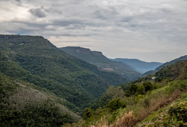 Vista Las Montañas Caxias Sul Rio Grande Sul Brasil — Foto de Stock