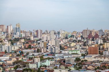 Aerial view of Caxias do Sul City - Caxias do Sul, Rio Grande do Sul, Brazil