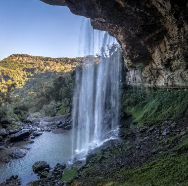 Salto Ventoso Şelalesi - Farroupilha, Rio Grande do Sul, Brezilya
