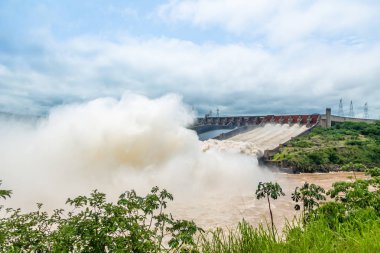 Spillway of Itaipu Dam - Brazil and Paraguay Border
