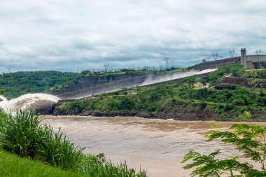 Spillway of Itaipu Dam - Brazil and Paraguay Border