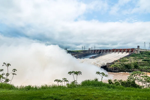 Spillway of Itaipu Dam - Brazil and Paraguay Border
