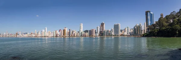 Panoramatický Výhled Panorama Města Balneario Camboriu Balneario Camboriu Santa Catarina — Stock fotografie