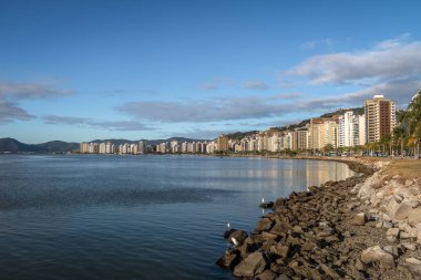 Florianopolis şehir manzarası - Florianopolis, Santa Catarina, Brezilya