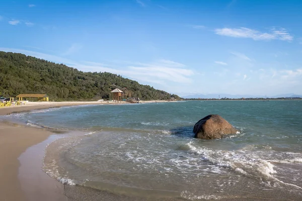 Strand Van Praia Forte Florianopolis Santa Catarina Brazilië — Stockfoto