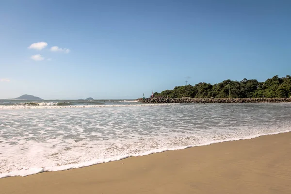 Playa Barra Lagoa Área Lagoa Conceicao Florianopolis Santa Catarina Brasil — Foto de Stock