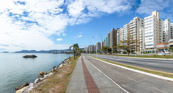 Avenida Beira Mar Cidade Florianópolis Florianópolis Santa Catarina Brasil — Fotografia de Stock