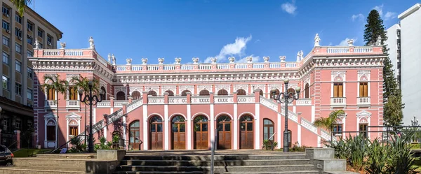Дворец Крус Соуза Palacio Cruz Souza Исторический Музей Санта Катарина — стоковое фото