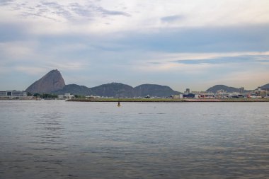 Rio de Janeiro Airport with Sugar Loaf on background - Rio de Janeiro, Brazil