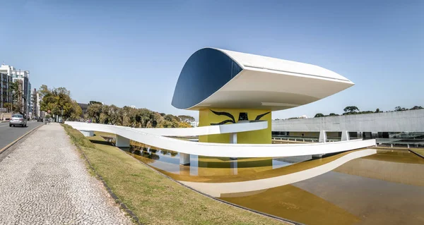 Curitiba Brazílie Srpna 2017 Oscar Niemeyer Museum Curitiba Parana Brazílie — Stock fotografie