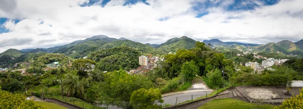 Veduta Aerea Panoramica Petropolis Dal Punto Vista Del Trono Fatima — Foto Stock