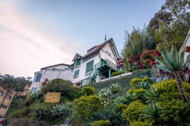 Petropolis, Brezilya - 7 Kasım 2017: Santos Dumont Evi - Petropolis, Rio de Janeiro, Brezilya