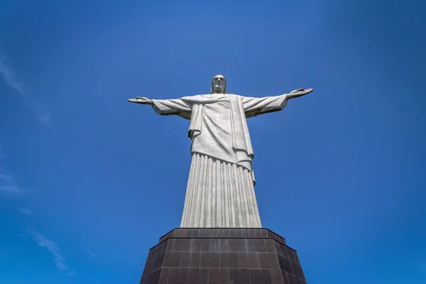 Rio Janeiro Brazílie Listopad 2017 Sochu Krista Spasitele Rio Janeiro — Stock fotografie