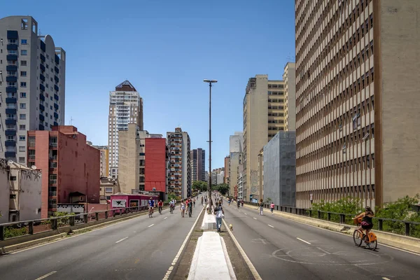 Sao Paulo Brasil Noviembre 2017 Gente Disfrutando Del Fin Semana —  Fotos de Stock