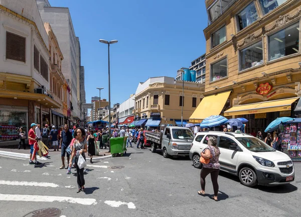 Sao Paulo Brezilya Kasım 2017 Marco Caddesi Sao Paulo Şehir — Stok fotoğraf