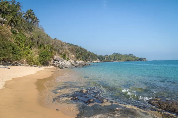 Praia Oscar Beach Ilhabela Sao Paulo Brasil — Foto de Stock