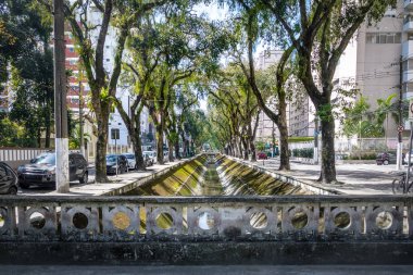 Santos City Kanalları - Santos, Sao Paulo, Brezilya