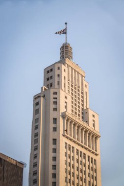 Old Banespa (Altino Arantes) Sao Paulo şehir merkezinde bir bina