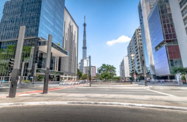 Anten Consolacao Street - Sao Paulo, Brezilya
