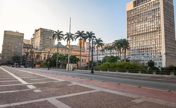 Viaduto Cha Çay Viyadük Sao Paulo Brezilya — Stok fotoğraf