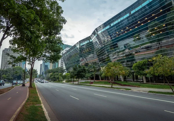 Builidings Faria Lima Avenue Sao Paulo finansal bölgesinde - Sao Paulo, Brezilya